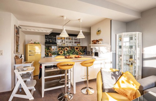 Bad Sachsa Apartamento | Apartamento 'Das Spatzennest' con vistas a la montaña, terraza compartida y Wi-Fi