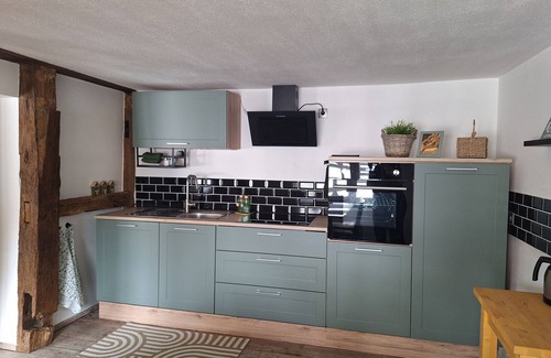 Buhren Apartamento | Apartamento 'De Lüttje Utkiek' con balcón y wifi