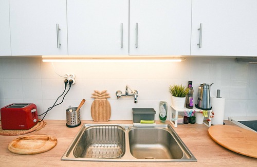 Alimos Apartamento | Apartamento 'Dendrinos Athens Riviera' con vistas al mar, Wi-Fi y aire acondicionado