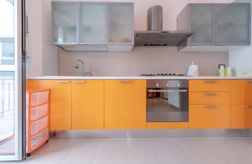 Otranto Apartamento | Apartamento 'Dimora Lungomare Terra D'otranto' con vistas al mar, Wi-Fi y aire acondicionado