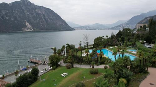 Bissone Apartamento | Apartment direkt am Luganersee