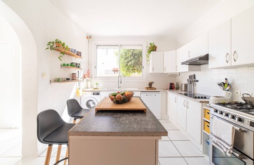 Saint-Cyprien Plage Casa | Apartamento 'Domaine Los Reyes' con vistas al mar, Wi-Fi y aire acondicionado