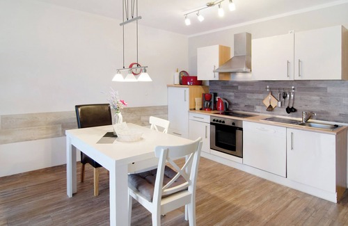 Borkum Apartamento | Apartamento 'Dünenrose' con Wi-Fi
