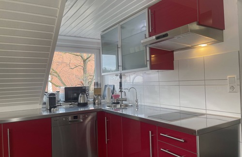 Ulm Apartamento | Apartment E - Top class 3 room Penthouse Apartment Cathedral view under roof