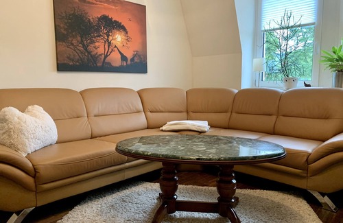 Laubegast Apartamento | Apartamento Elbhangblick - Apartamento para 2 - 3 personas
