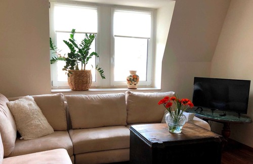 Laubegast Apartamento | Apartamento Elbhangblick - Apartamentos en el Elbf��hre y Elbhangblick