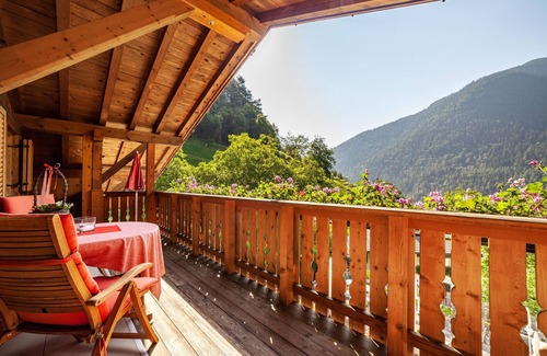 San Pancrazio Apartamento | Apartamento "Engethalerhof" con vistas a la montaña, balcón y Wi-Fi