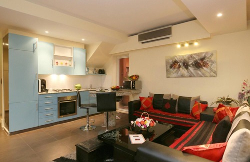 Semlalia Apartamento | Apartamento-Baño en la habitacion-Terraza