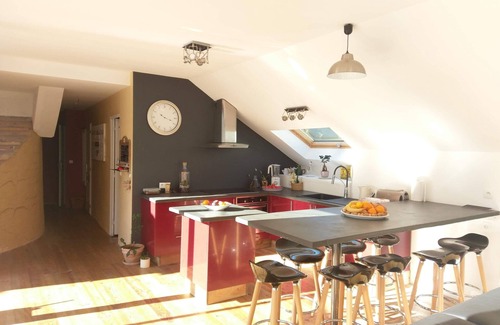 Eaux-Bonnes Apartamento | Apartamento-Baño con bañera-Pambassibé