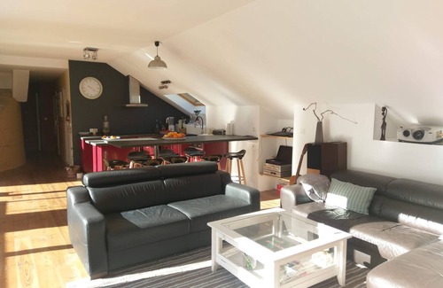 Eaux-Bonnes Apartamento | Apartamento-Baño con bañera-Pambassibé