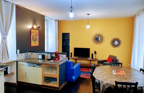 Eaux-Bonnes Apartamento | Apartamento-Baño con bañera-Jasmin