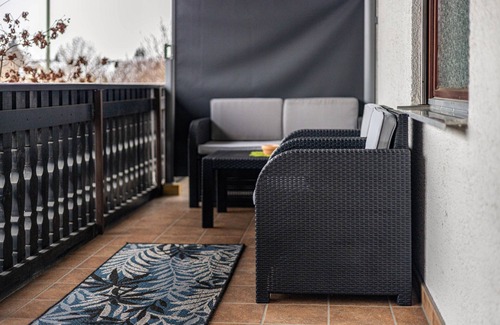Unterallgau Apartamento | Apartamento "Erkheim" con balcón y Wi-Fi