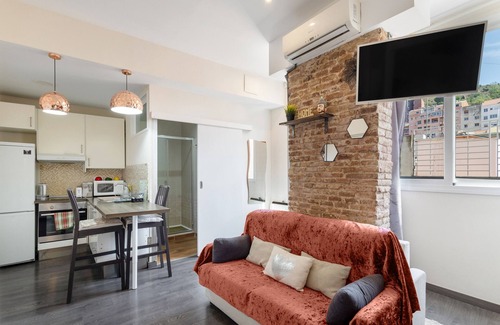 El Coll Apartamento | Apartamento 'Estudio Cerca De Park Güell' con Wi-Fi y aire acondicionado