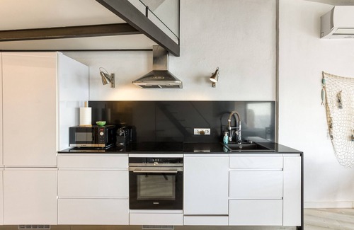 Aiguablava Apartamento | Apartamento 'Exclusivo Loft En Cap Sa Sal' con vistas al mar, Wi-Fi y aire acondicionado