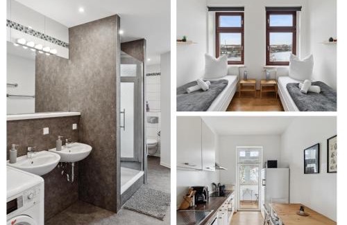 Ost Apartamento | Apartment für 13 Gäste, 5 Schlafzimmer, 2 Bäder, 2 Loggia's, Leipzig Zentrum Ost