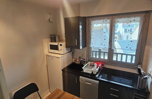 Deauville City Centre Apartamento | Apartamento F2 45 m2, estacionamiento privado cubierto en el centro de la ciudad de DEAUVILLE
