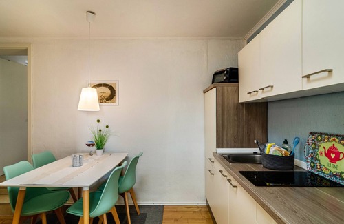 Norddeich Apartamento | Apartamento 'Ferienhaus Diekster - Erdgeschoss 2' con terraza privada, jardín privado y Wi-Fi