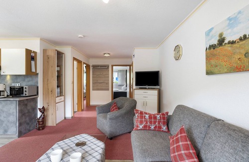 Schwalefeld Apartamento | Apartamento 'Ferienwohnung Becker Typ B' con vistas a la montaña, jardín compartido y Wi-Fi
