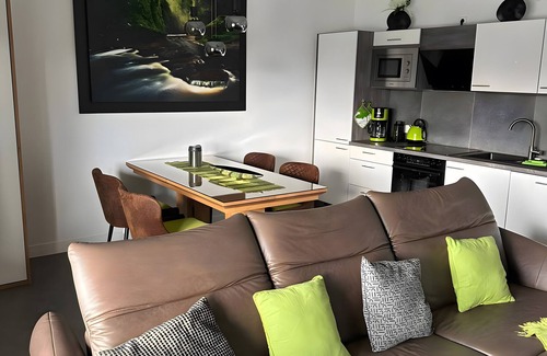 Schonebeck Apartamento | Apartment 'Ferienwohnung 11' with Shared Terrace, Balcony and Wi-Fi