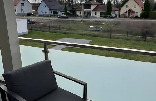 Schonebeck Apartamento | Apartment 'Ferienwohnung 11' with Shared Terrace, Balcony and Wi-Fi