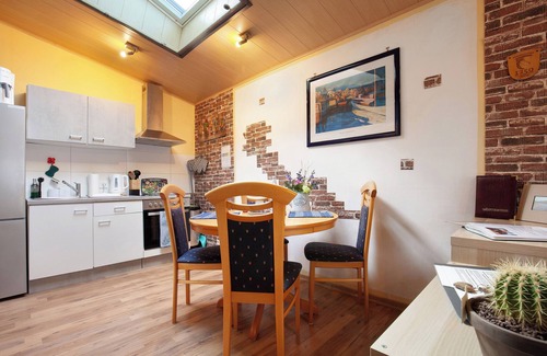 Selters Apartamento | Apartamento 'Ferienwohnung Failte' con jardín privado y Wi-Fi