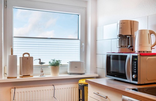 Innenhafen Apartamento | Apartamento 'Ferienwohnung Schacht' con terraza privada y Wi-Fi