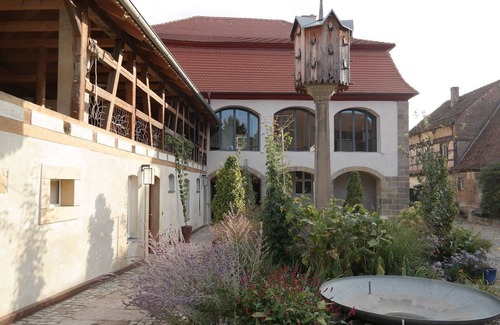 Strullendorf Apartamento | Apartamento 'Ferienwohnung Christine' con terraza privada, jardín compartido y Wi-Fi