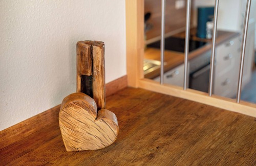 Nesselried Apartamento | Apartamento 'Ferienwohnung Zwetschge' con jardín compartido, balcón y Wi-Fi
