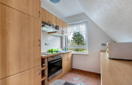 Schafstedt Apartamento | Apartamento 'Ferienwohnung Weise' con jardín compartido y Wi-Fi