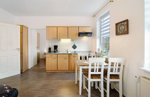 Wangerland Apartamento | Apartamento 'Ferienwohnung Anker' con terraza privada y Wi-Fi
