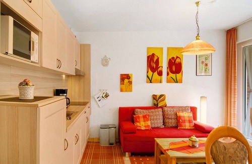 Norddeich Apartamento | Apartamento 'Ferienwohnung 47 Haus Seestern' con terraza privada y Wi-Fi