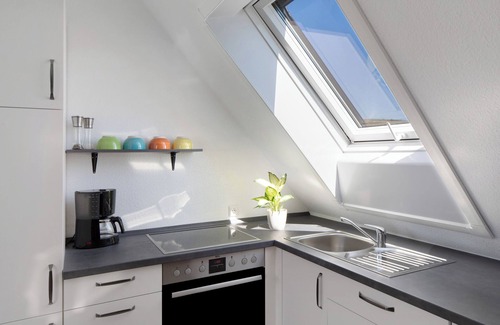 Burkheim Apartamento | Apartamento 'Ferienwohnung Trogus' con terraza privada y Wi-Fi