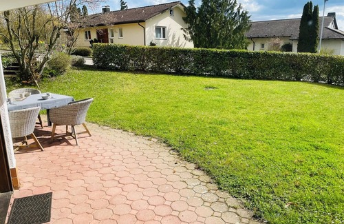 Stockach Apartamento | Apartamento Ferienwohnung 'Seeriwa' con vista panorámica, terraza privada y Wi-Fi