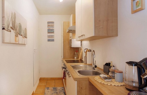 Oetz Apartamento | Apartamento 'Ferienwohnung Bergsee' con vistas al mar, terraza compartida y Wi-Fi