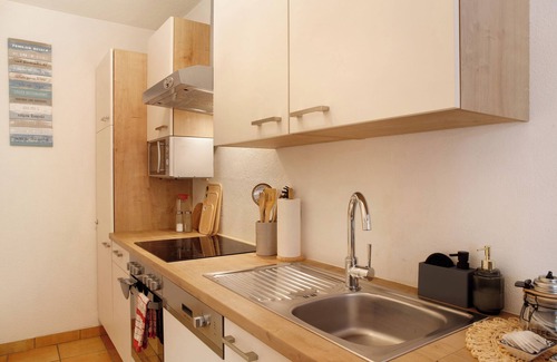 Oetz Apartamento | Apartamento 'Ferienwohnung Bergsee' con vistas al mar, terraza compartida y Wi-Fi