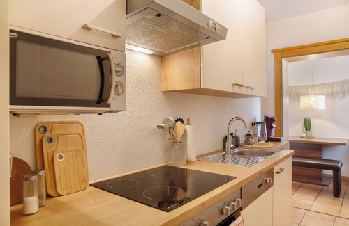 Oetz Apartamento | Apartamento 'Ferienwohnung Bergsee' con vistas al mar, terraza compartida y Wi-Fi