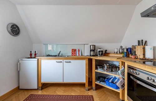 Kappeln Apartamento | Apartamento 'Ferienwohnung Kappeln - Kiekut 11' con balcón y Wi-Fi