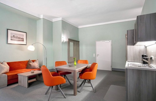 Luckau Apartamento | Apartamento 'Ferienwohnung 2' con terraza compartida y Wi-Fi