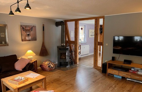 Tanne Apartamento | Apartamento 'Ferienwohnung Hexenstube 2' con balcón y Wi-Fi