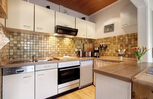 Leck Apartamento | Apartamento 'Ferienwohnung Martina' con terraza privada, jardín compartido y Wi-Fi