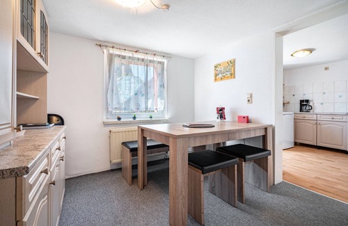 Mirow Apartamento | Apartamento 'Fewo Bauer Mecke' con jardín compartido