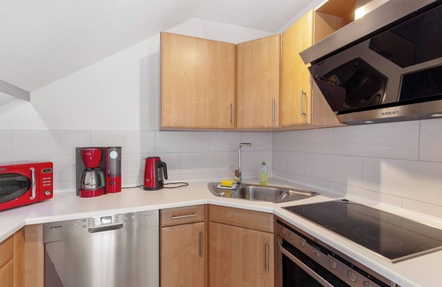 Steina Apartamento | Apartamento 'Fewo Mit Balkon Am Wald 2-4 Pers' con vistas a la montaña, jardín privado y Wi-Fi