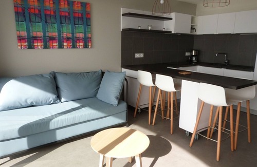 La Tranche-sur-Mer Apartamento | Apartamento para 6 pers con balcón, piscina y acceso directo a la playa en La Tranche-sur-Mer