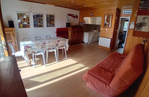 Saint-Chaffrey Apartamento | Apartamento de 6-8 plazas, en el corazón del pueblo al pie de las pistas.