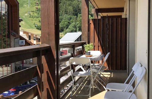 Saint-Chaffrey Apartamento | Apartamento de 6-8 plazas, en el corazón del pueblo al pie de las pistas.