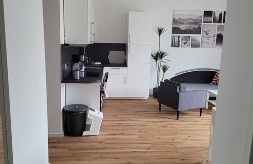 Dillingen Apartamento | Apartamento-Baño con ducha-Vista a la playa-Dill-In 3 und Dill-In 1