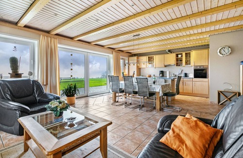 Westerholz Apartamento | Apartamento 'Fördehof Petersen - Sonderburg' con vistas al mar, terraza privada y Wi-Fi