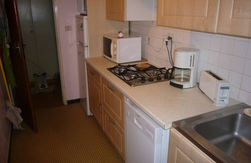 Font-Romeu-Odeillo-Via Apartamento | APARTAMENTO F 3 balcón orientado al sur con la fuente ROMEU WI FI