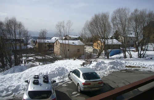 Font-Romeu-Odeillo-Via Apartamento | APARTAMENTO F 3 balcón orientado al sur con la fuente ROMEU WI FI