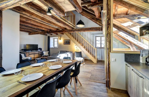 Monetier-les-Bains Apartamento | Apartamento chalet centro Monetier les Bains